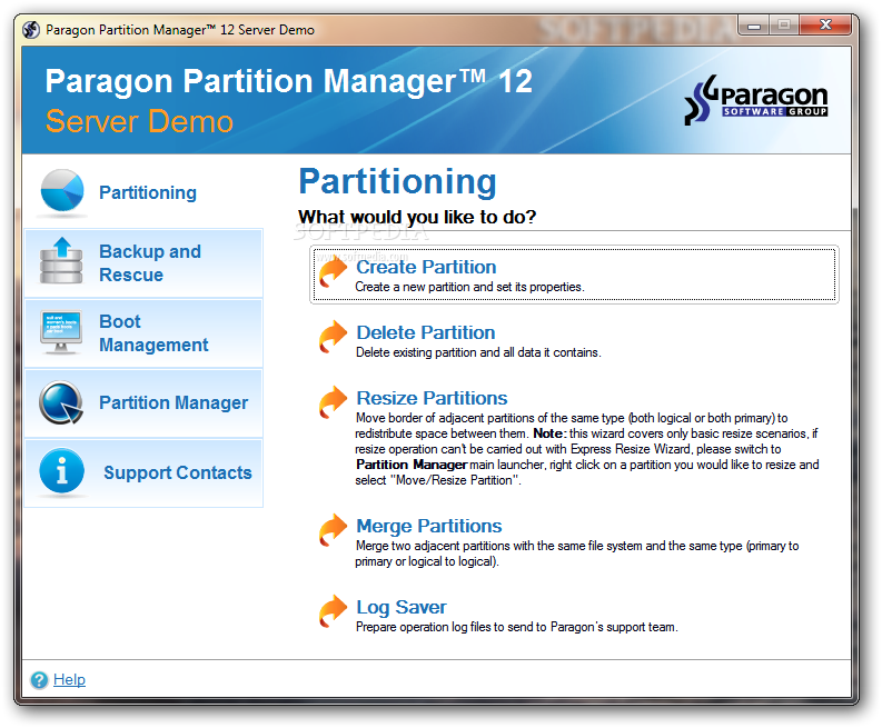 Paragon partition manager cracked